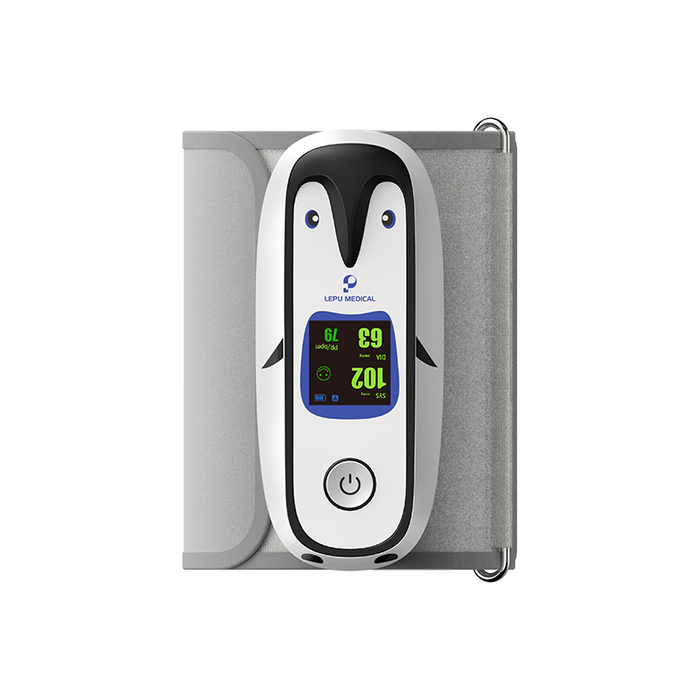 Lepu PC-102 Portable Blood Pressure Monitor Wearable Vital Signs Monitor for Kid Adult