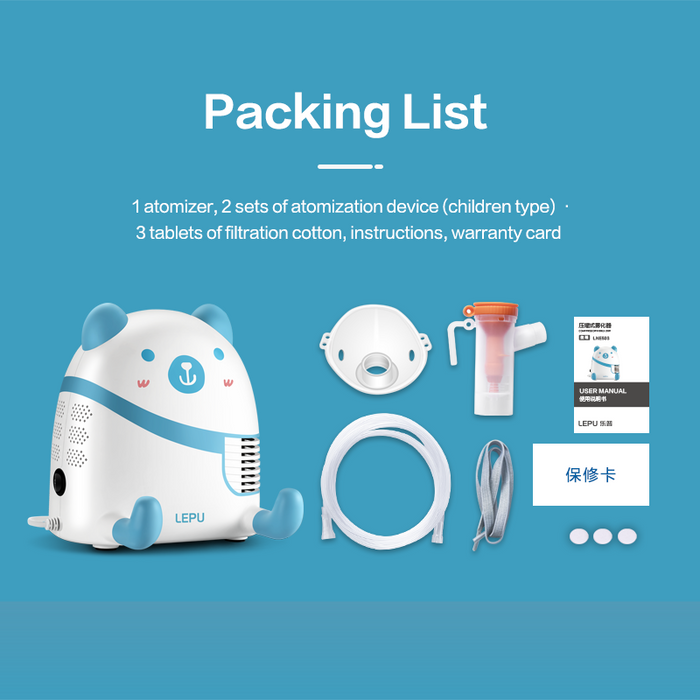 Lepu Medical Grade LNE503 Nebulizer for Kids Home Care
