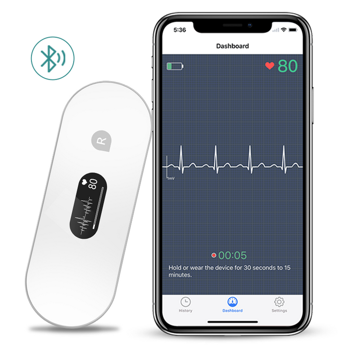 LEPU DuoEK™ S ER2 Portable ECG Monitor Heart Health With Free iOS / Android APP
