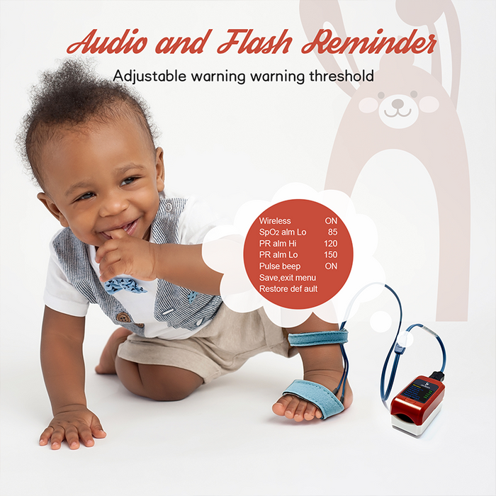 Lepu PC-60NW Fingertip Pulse Oximeter Digital Color OLED for Neonates Adults