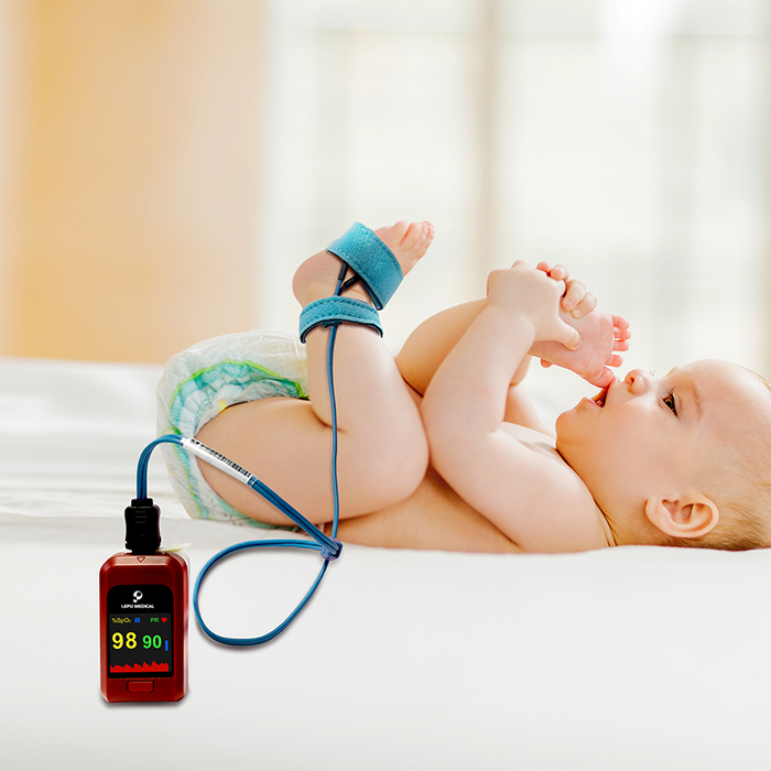Lepu PC-60NW Fingertip Pulse Oximeter Digital Color OLED for Neonates Adults