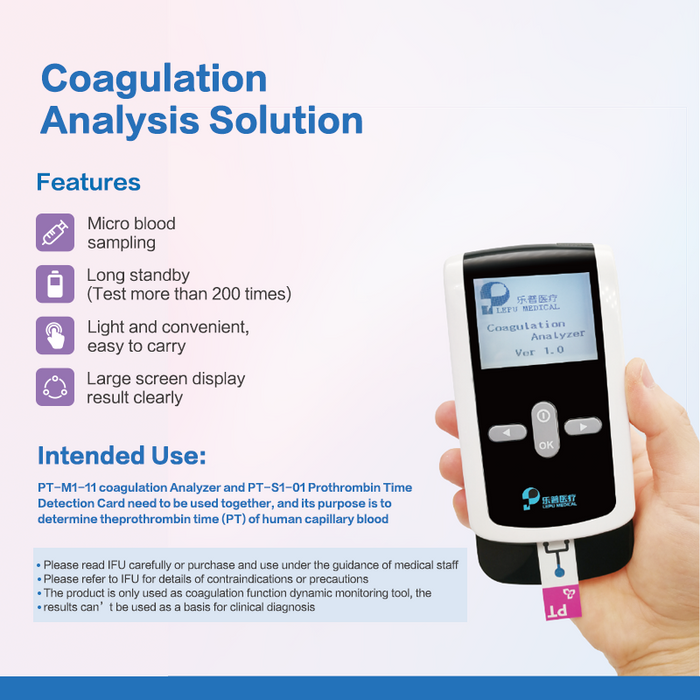 Lepu Medical Grade PT-M1-11 Coagulation Meter