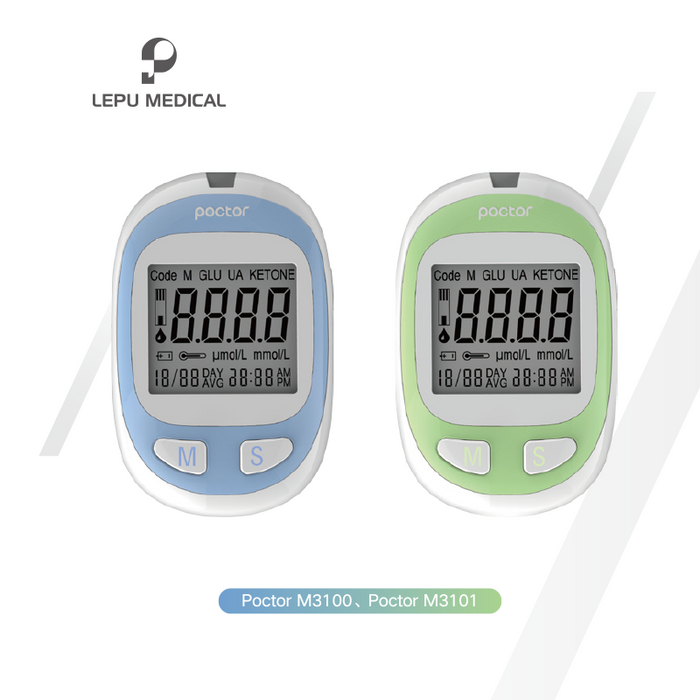 Lepu Medical Poctor M3101 3-in-1 Blood Glucose Meter