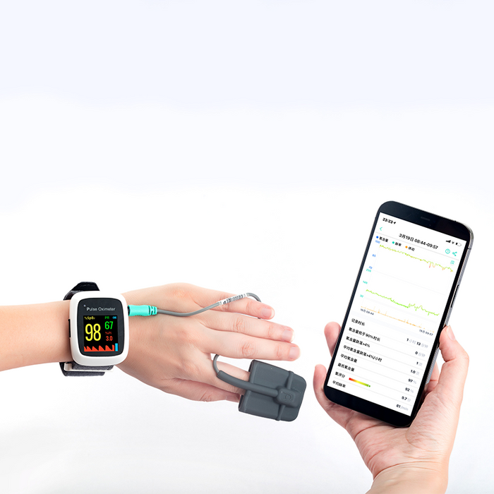 Lepu AP-20 Wearable Sleep Screener Digital Wrist Pulse Oximeter