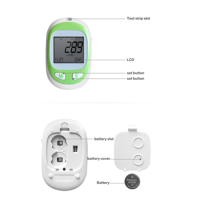 Lepu Medical Poctor M3101 3-in-1 Blood Glucose Meter