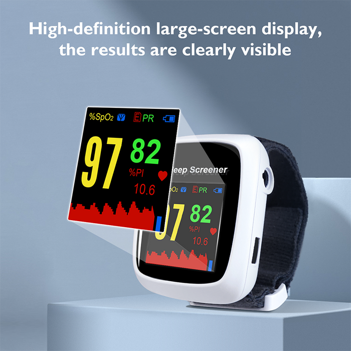 Lepu AP-20 Wearable Sleep Screener Digital Wrist Pulse Oximeter