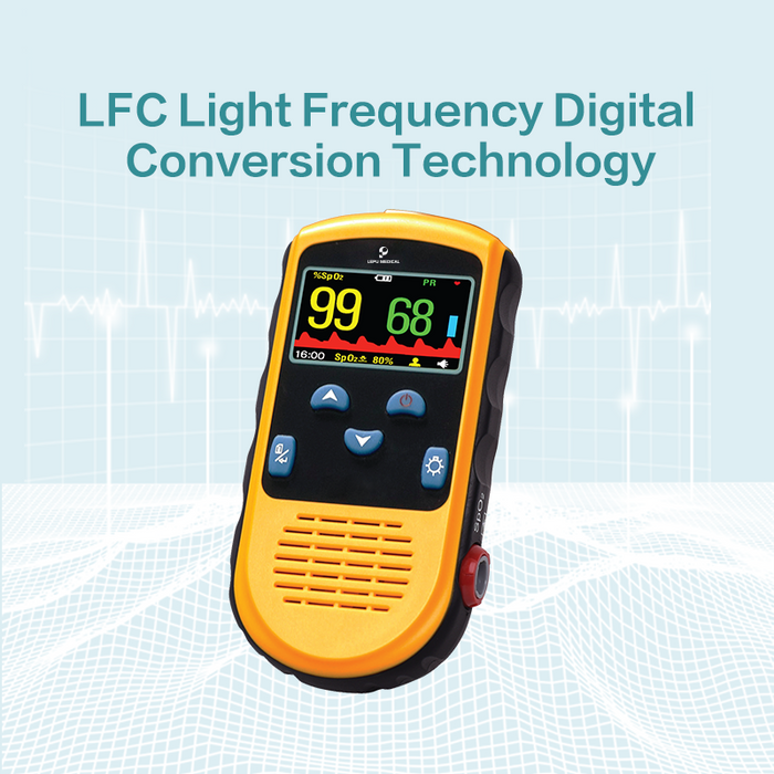 Lepu PC-66B Digital Portable Handheld Pulse Oximeter for Neonate Kid Adult