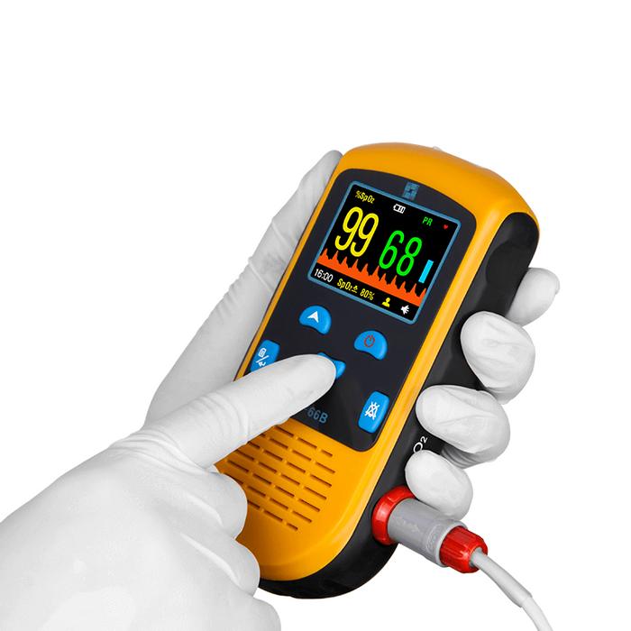 Lepu PC-66B Digital Portable Handheld Pulse Oximeter for Neonate Kid Adult